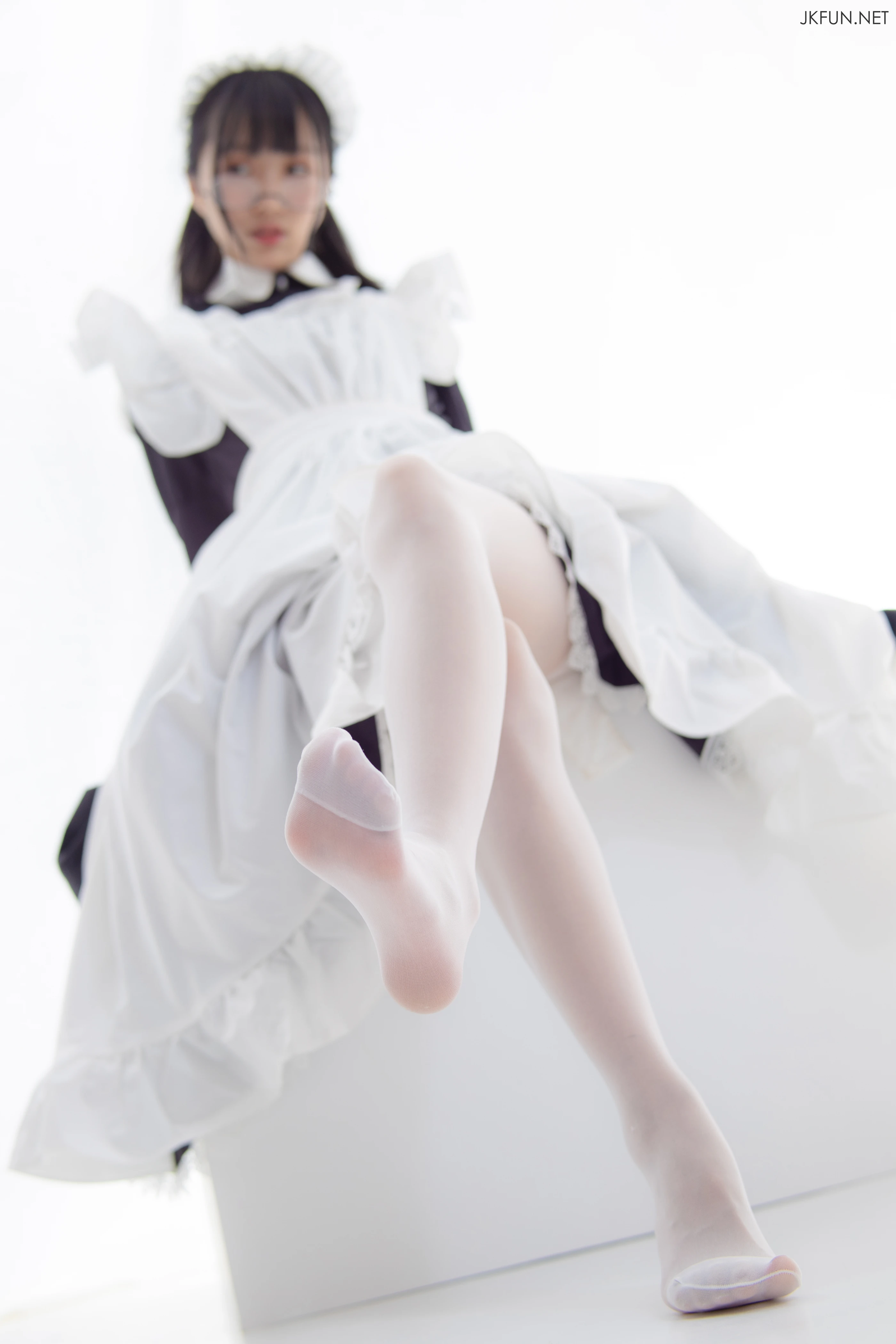 森萝财团 [JKFUN-017] 眼镜白丝女仆 [127P 1V]插图7